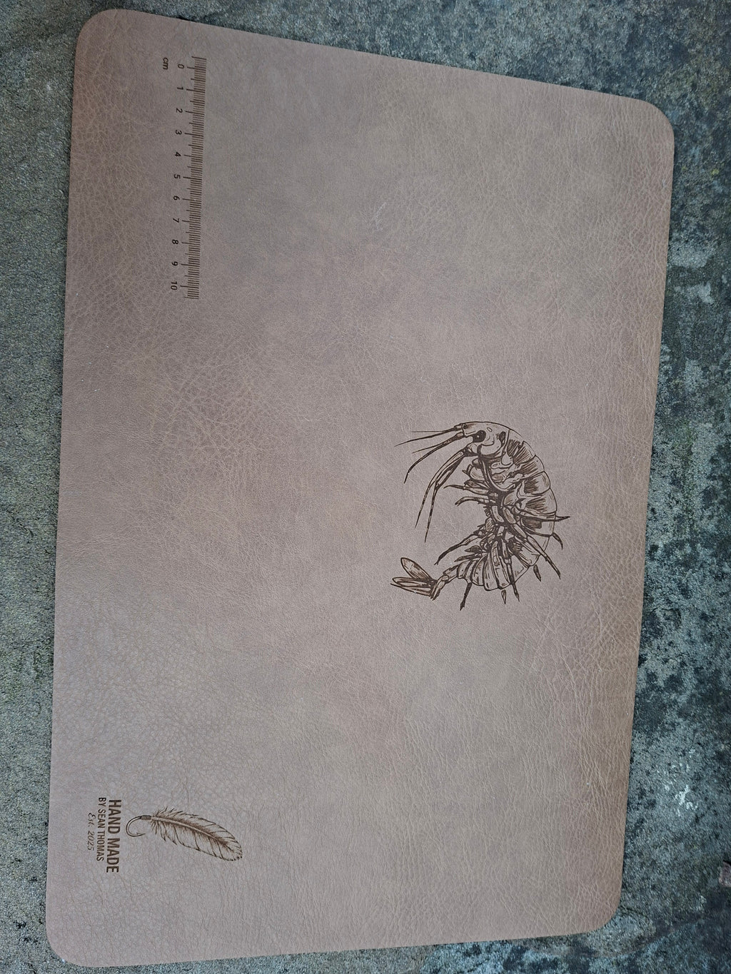 Faux Leather Tying mat (Gammarus)