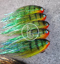 Bucktail flash tail perch 5"