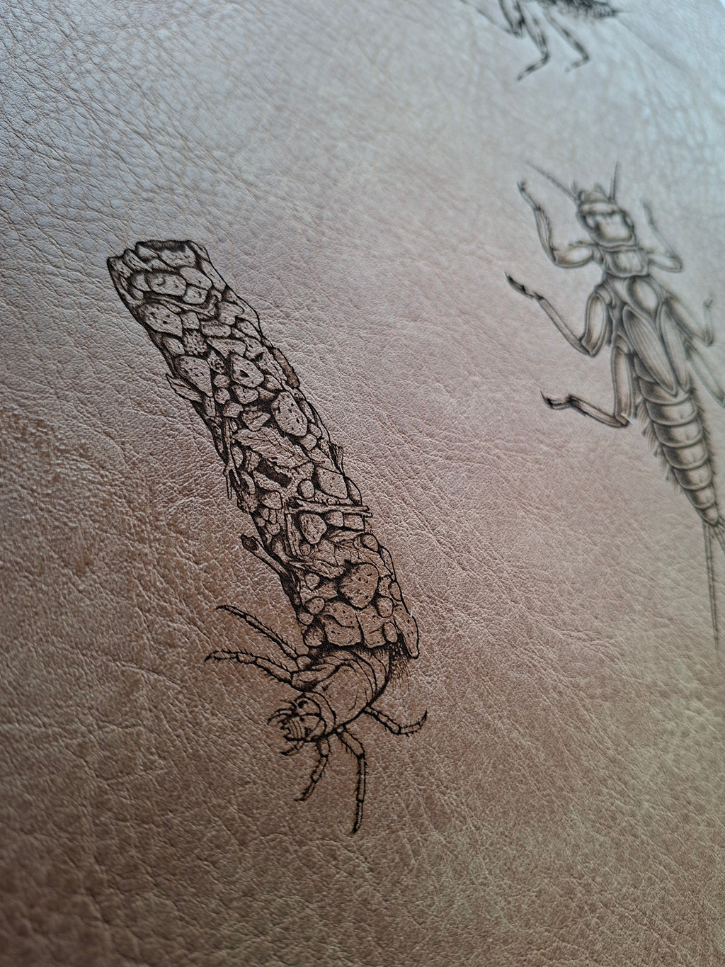Faux leather tying mat (Limited Edition) The Black River Story