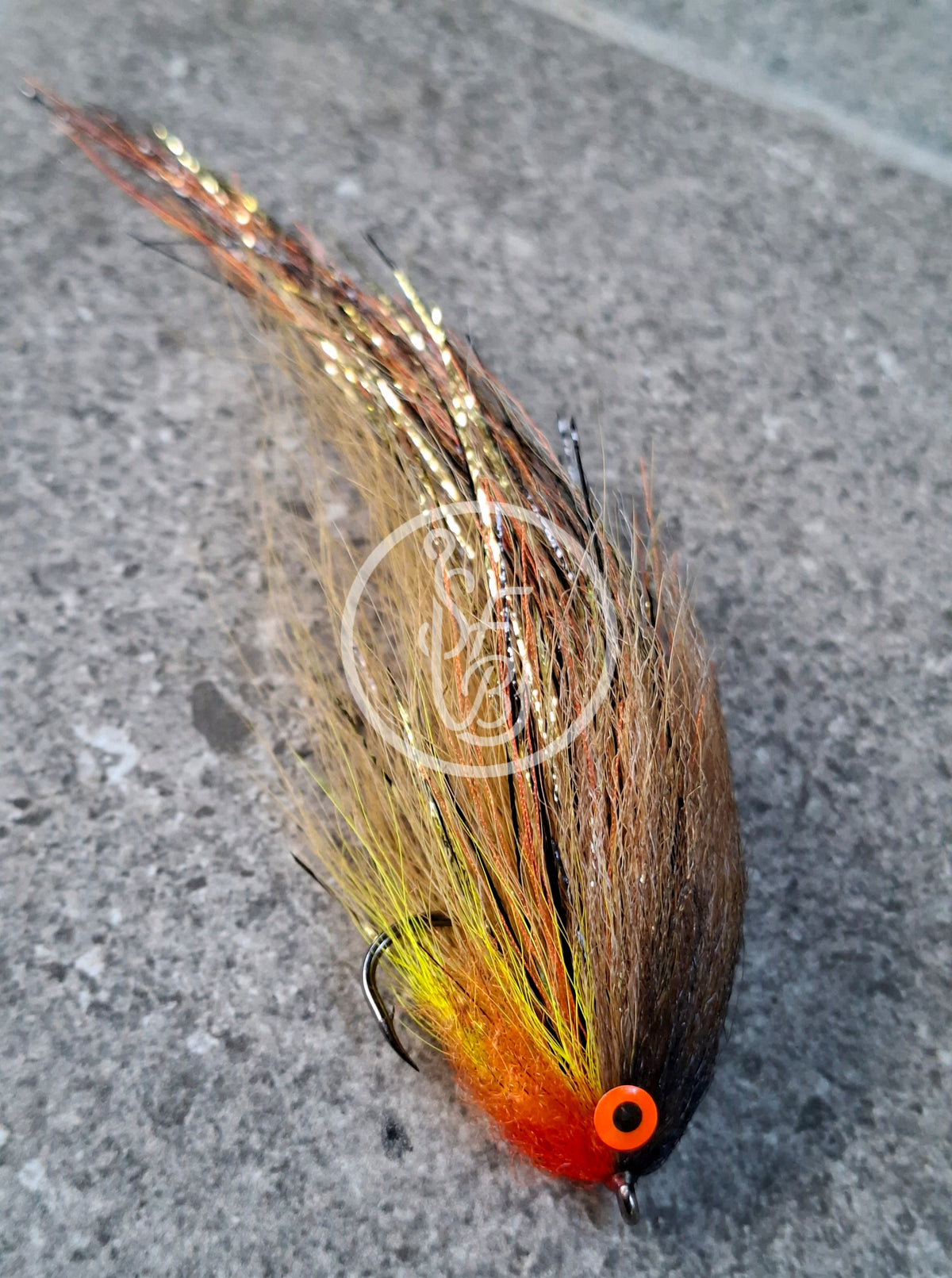 Flash tail Hollow Golden rudd 5"