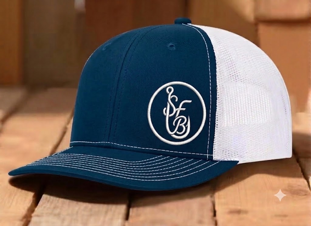 SFB Trucker style cap (Navy blue & white)