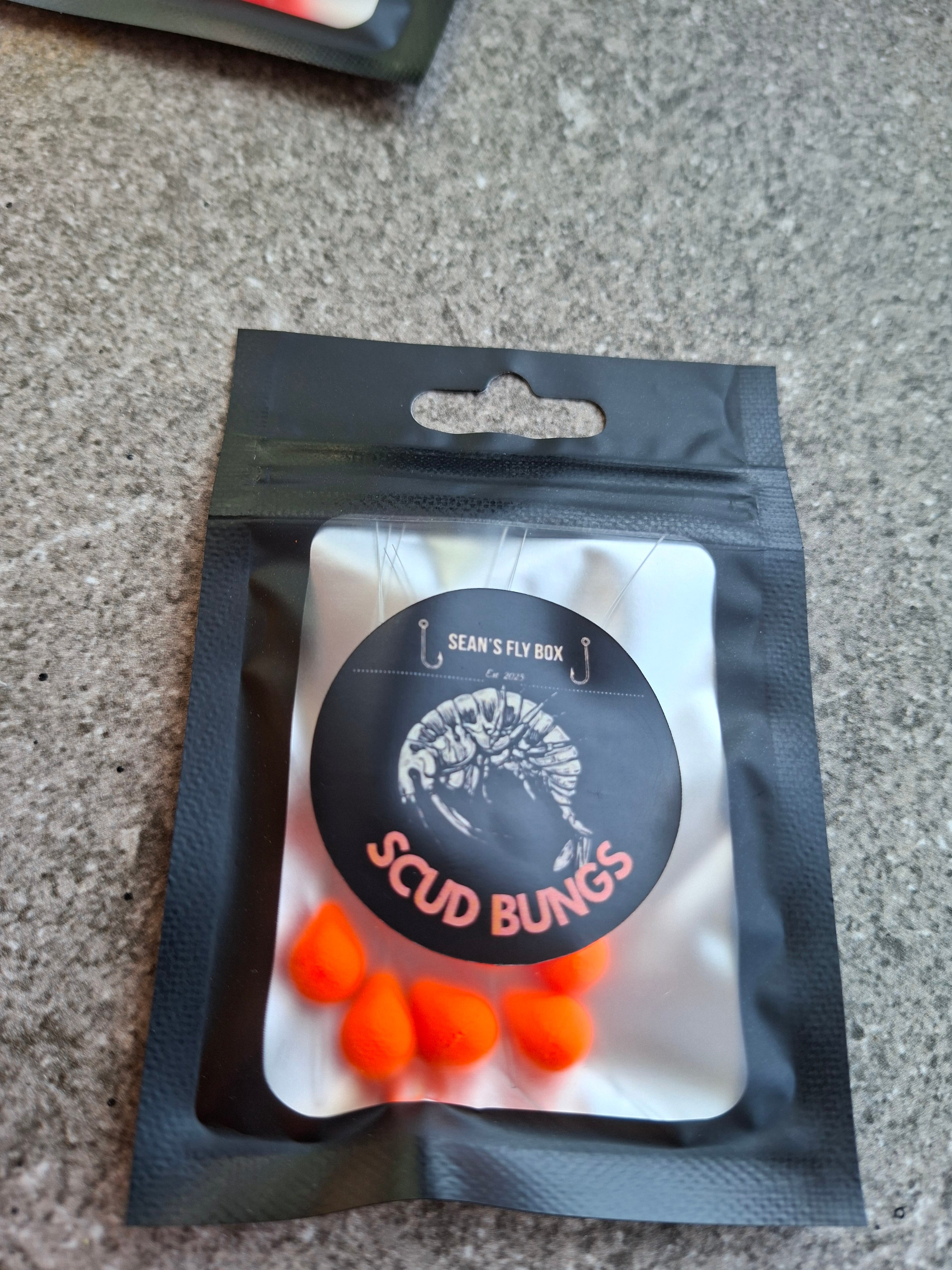 HI VIS INDICATOR SCUD BUNGS (8pcs) MEDIUM